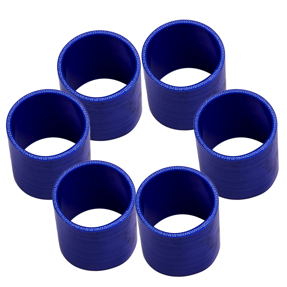 Universal Turbo Intercooler 27x7x2.52.5 Tubo de Aluminio y Acopladores Kit