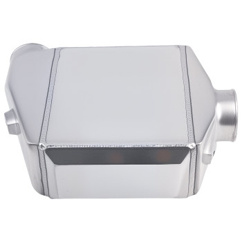 Water to Air Intercooler Universal Aluminum 225x270x115mm InletOutlet 3.5