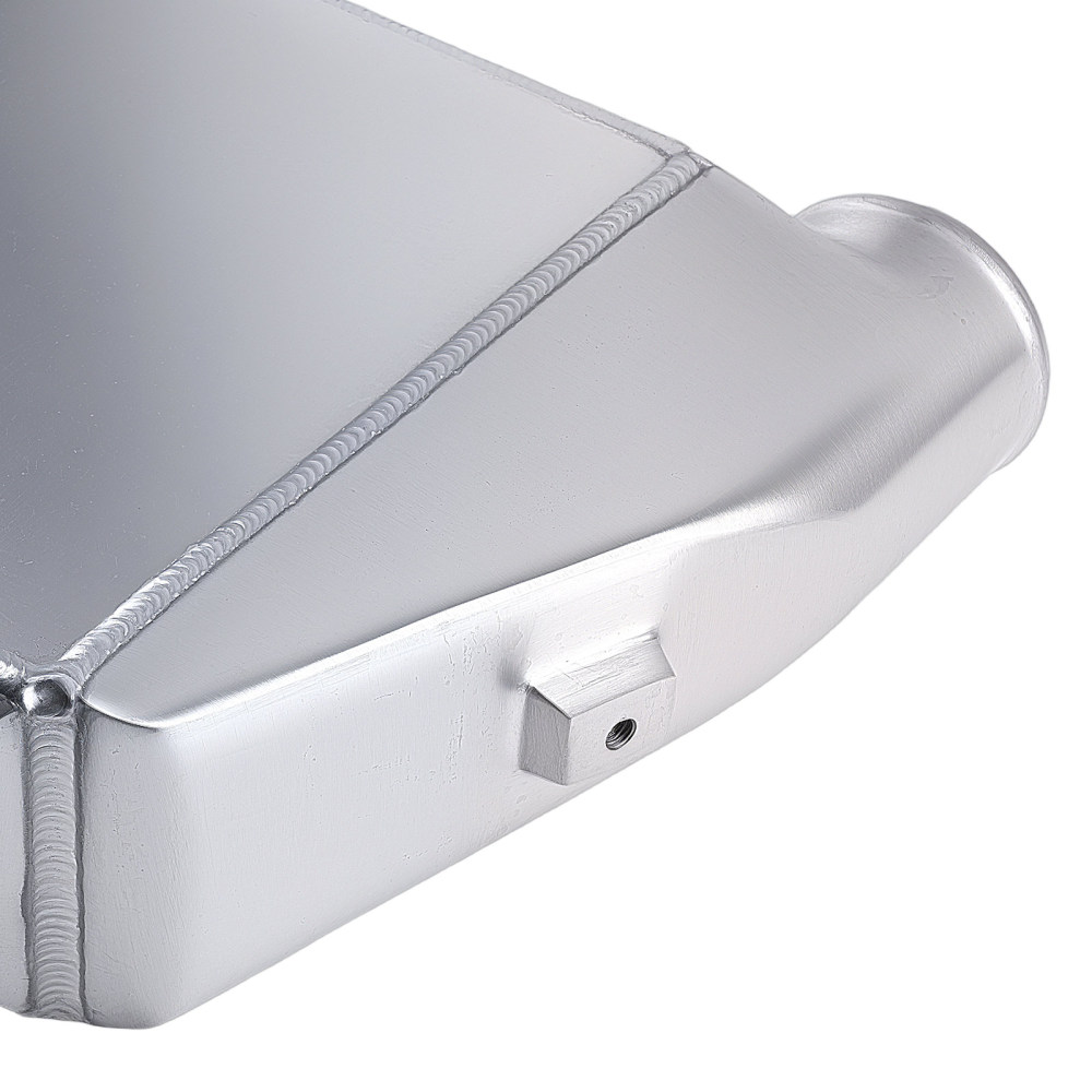 Water to Air Intercooler Universal Aluminum 225x270x115mm InletOutlet 3.5