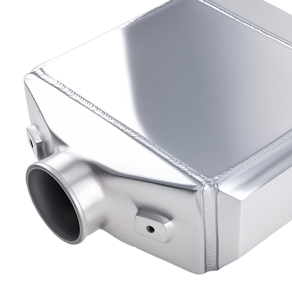 Water to Air Intercooler Universal Aluminum 225x270x115mm InletOutlet 3.5