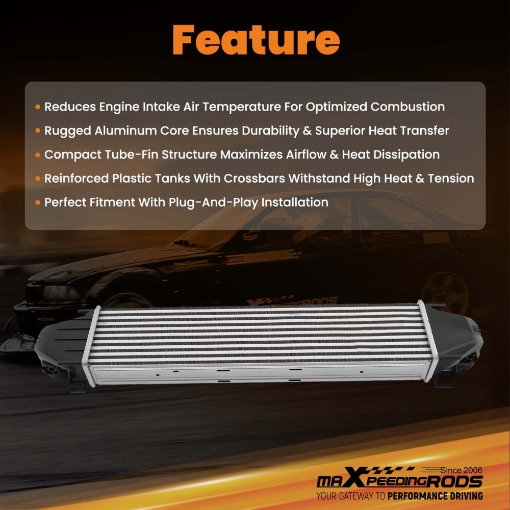 Turbo Intercooler compatible for Land Rover Freelander 2 L359 2006-2010 2.2 TD4 LR031466