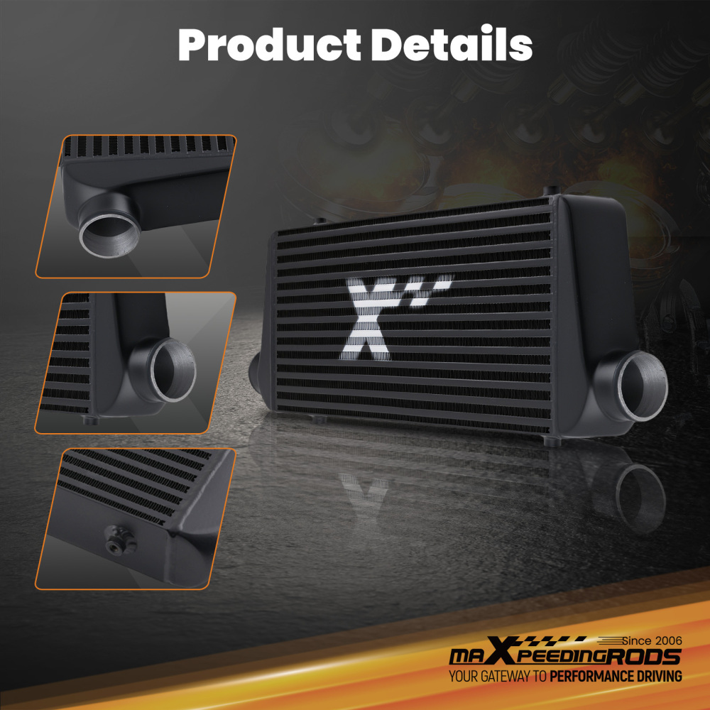 Bar Plate Intercooler Kit compatible for Audi A4 1.8T B5 Quattro 1998-2001 Aluminum