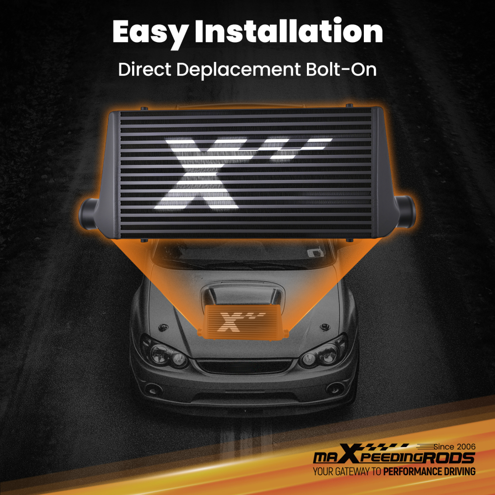 Aluminum Intercooler kitfor compatible for Nissan Skyline R32 GTST Turbo Performance Kit