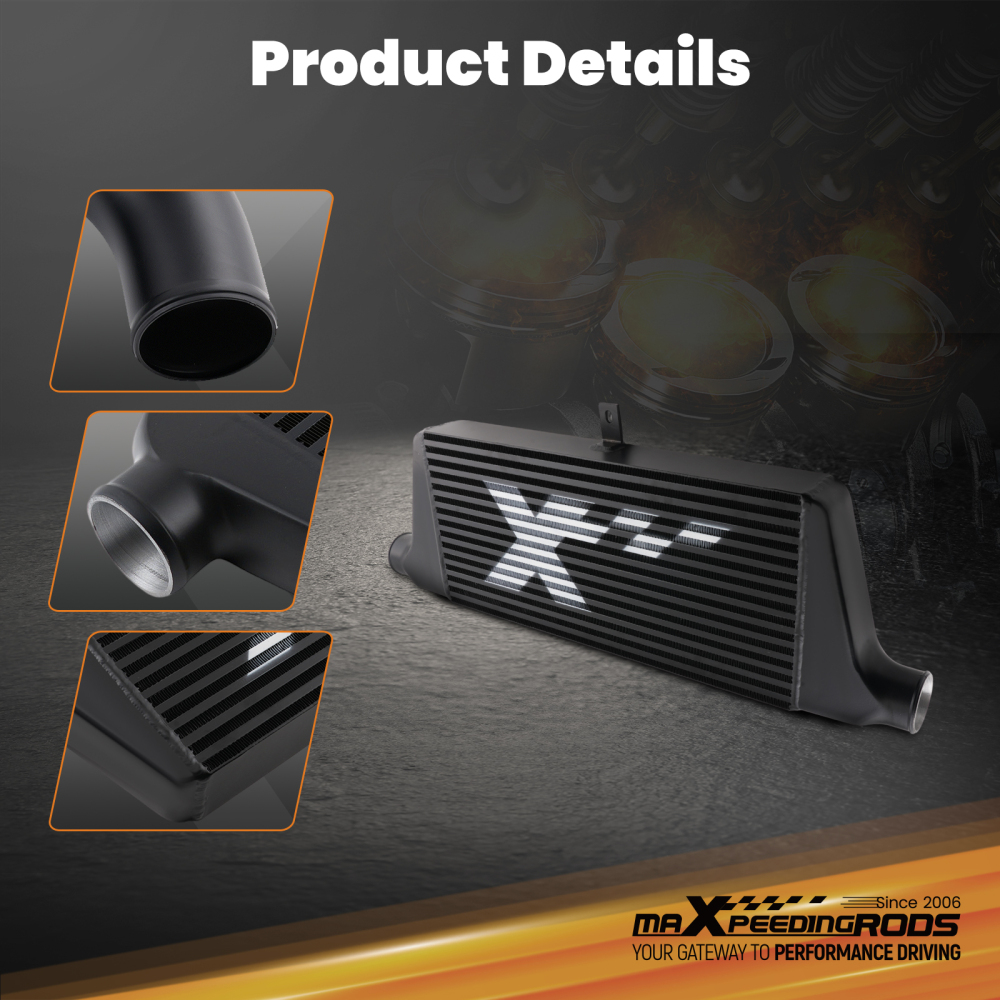 Bar + Plate Intercooler kit compatible for Nissan Silvia S14 S15 SR20DET 200SX 240SX