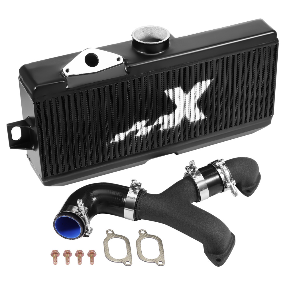 Bolt On Top Mount Intercooler KitFor compatible for Subaru 02-07 WRX STI EJ20 EJ25