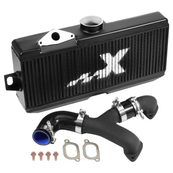 Bolt On Top Mount Intercooler KitFor compatible for Subaru 02-07 WRX STI EJ20 EJ25