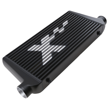 Bar Plate Intercooler Kitfor compatible for Subaru Impreza WRX GC8 1996-2000 Black