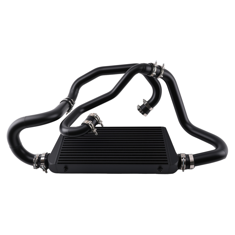 Bar Plate Intercooler Kitfor compatible for Subaru Impreza WRX GC8 1996-2000 Black