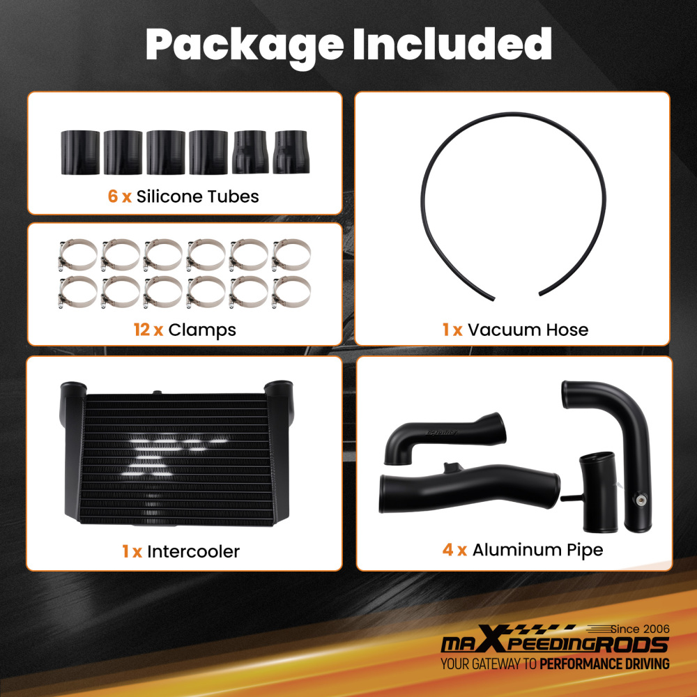 Upgrade Intercooler Kit compatible for Toyota 86 FT86 2017-2021 compatible for Subaru BRZ 2013-2021