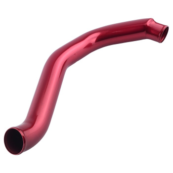 Turbo Intercooler PipeIntake Elbow compatible for Ford F250 6.0L Powerstroke 03-07 Red