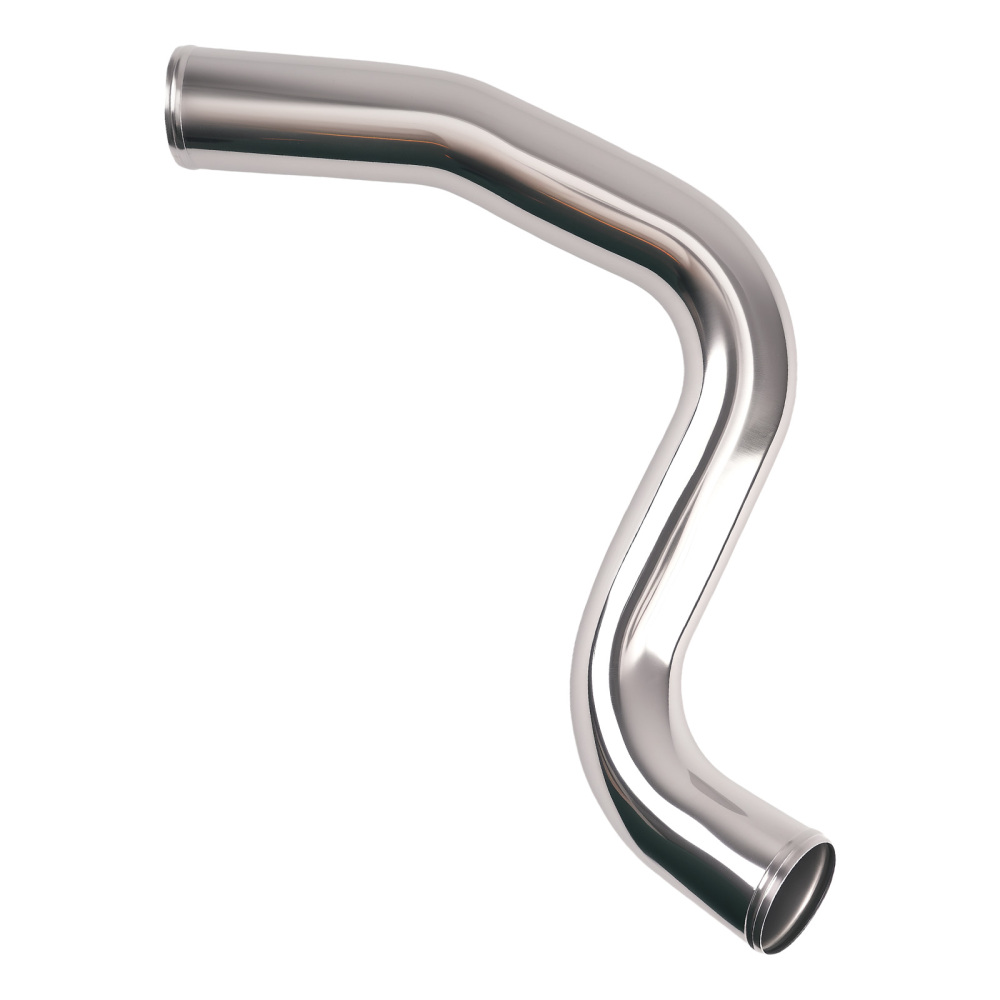 Polished 3 Intercooler PipeBoot Kit compatible for Ford 7.3L 1999.5-2003 Powerstroke