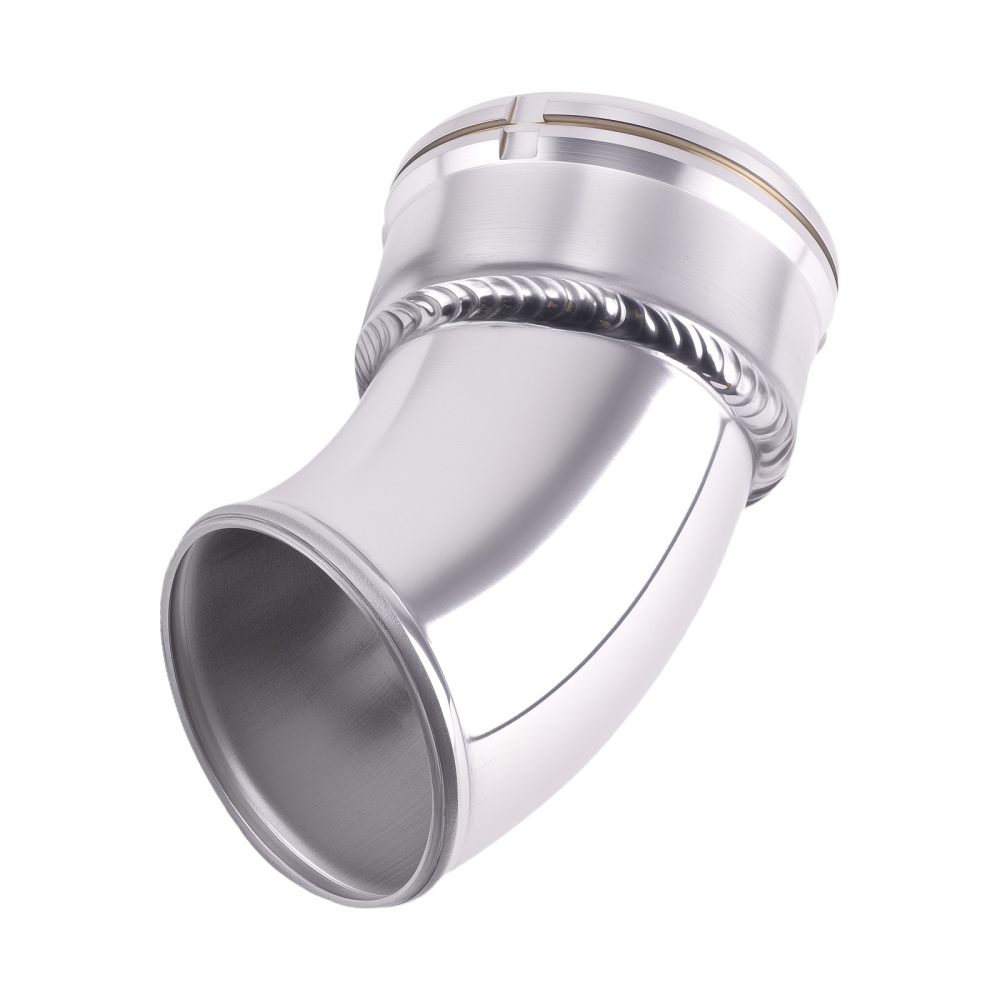 Intercooler Pipe Boot Kit For 06-10 compatible for Chevy Silverado 2500 HD/3500 HD Aluminum