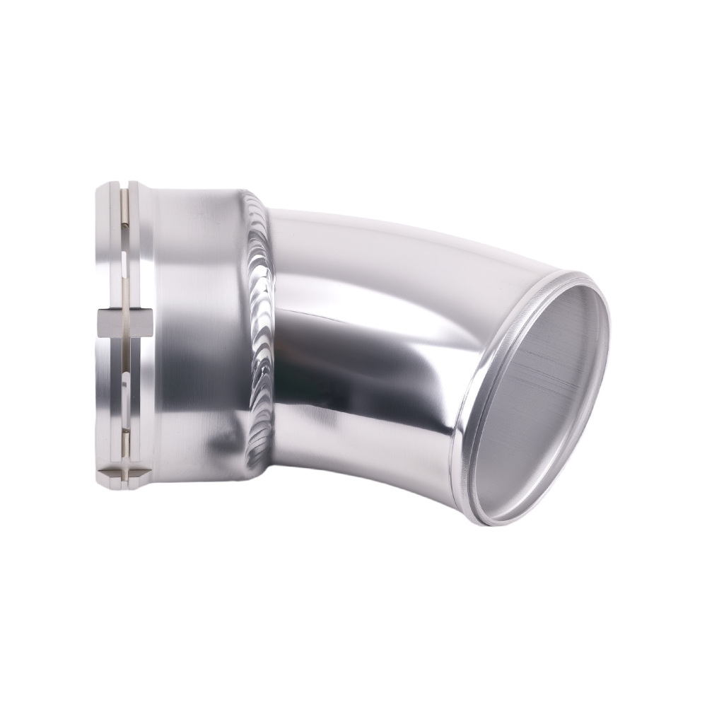 Intercooler Pipe Boot Kit For 06-10 compatible for Chevy Silverado 2500 HD/3500 HD Aluminum