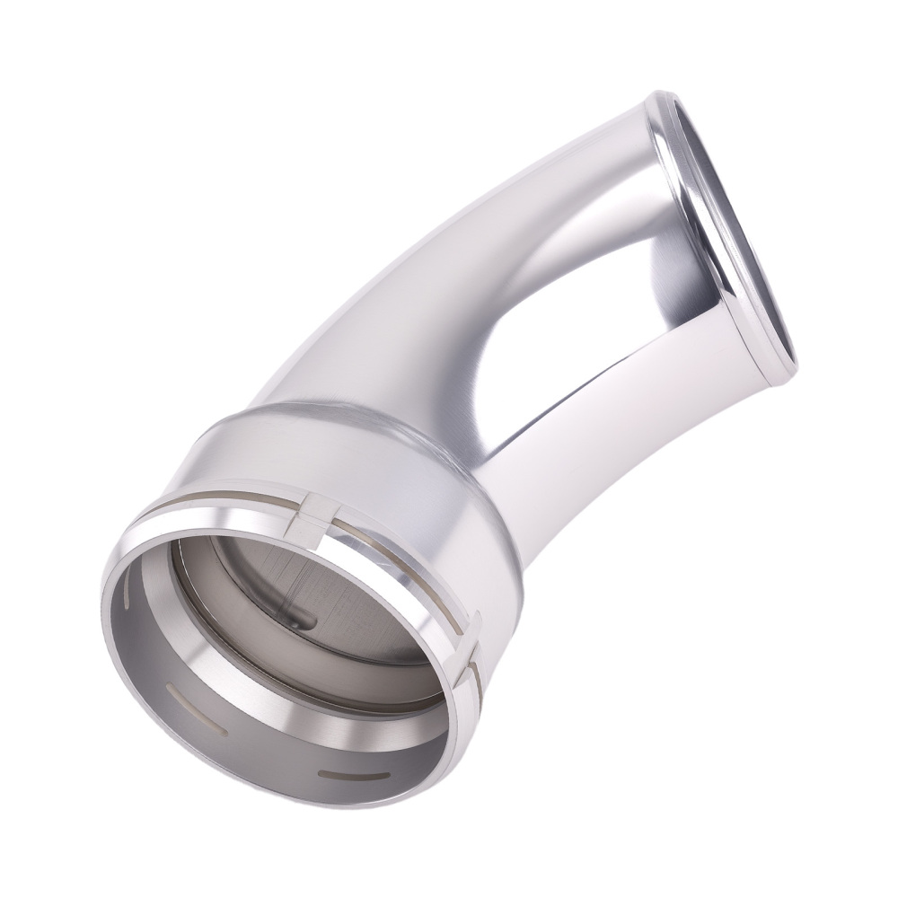 Intercooler Pipe Boot Kit For 06-10 compatible for Chevy Silverado 2500 HD/3500 HD Aluminum