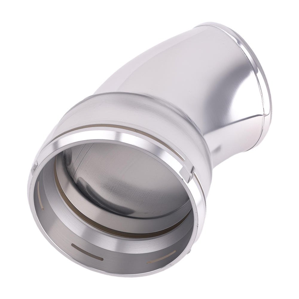 Intercooler Pipe Boot Kit For 06-10 compatible for Chevy Silverado 2500 HD/3500 HD Aluminum