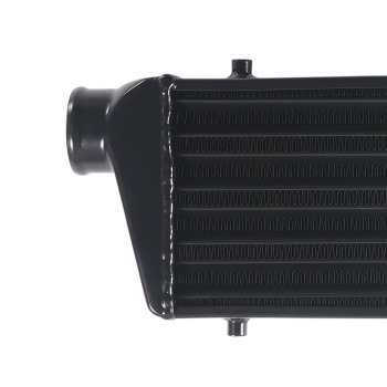 Universal Turbo Intercooler 28x 7 x 2.5 2.5 Aluminum Pipe BootCouplers Set