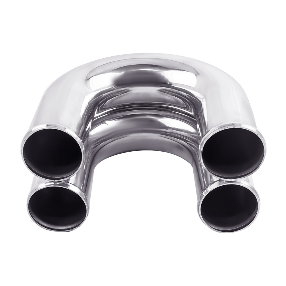 Tuyau de refroidisseur intermédiaire turbo 3 76mm Intercooler Piping Pipe Kit