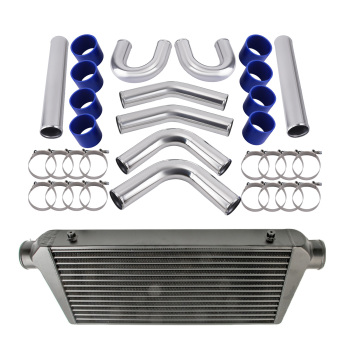 3 INCH 76mm Universal Turbo Piping pipe Kit600x300x76mm Intercooler New