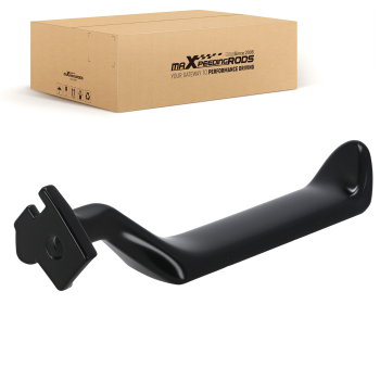 Black Front Interior Door Handle compatible for Ford F150 Bronco 1987-1996 Left Side