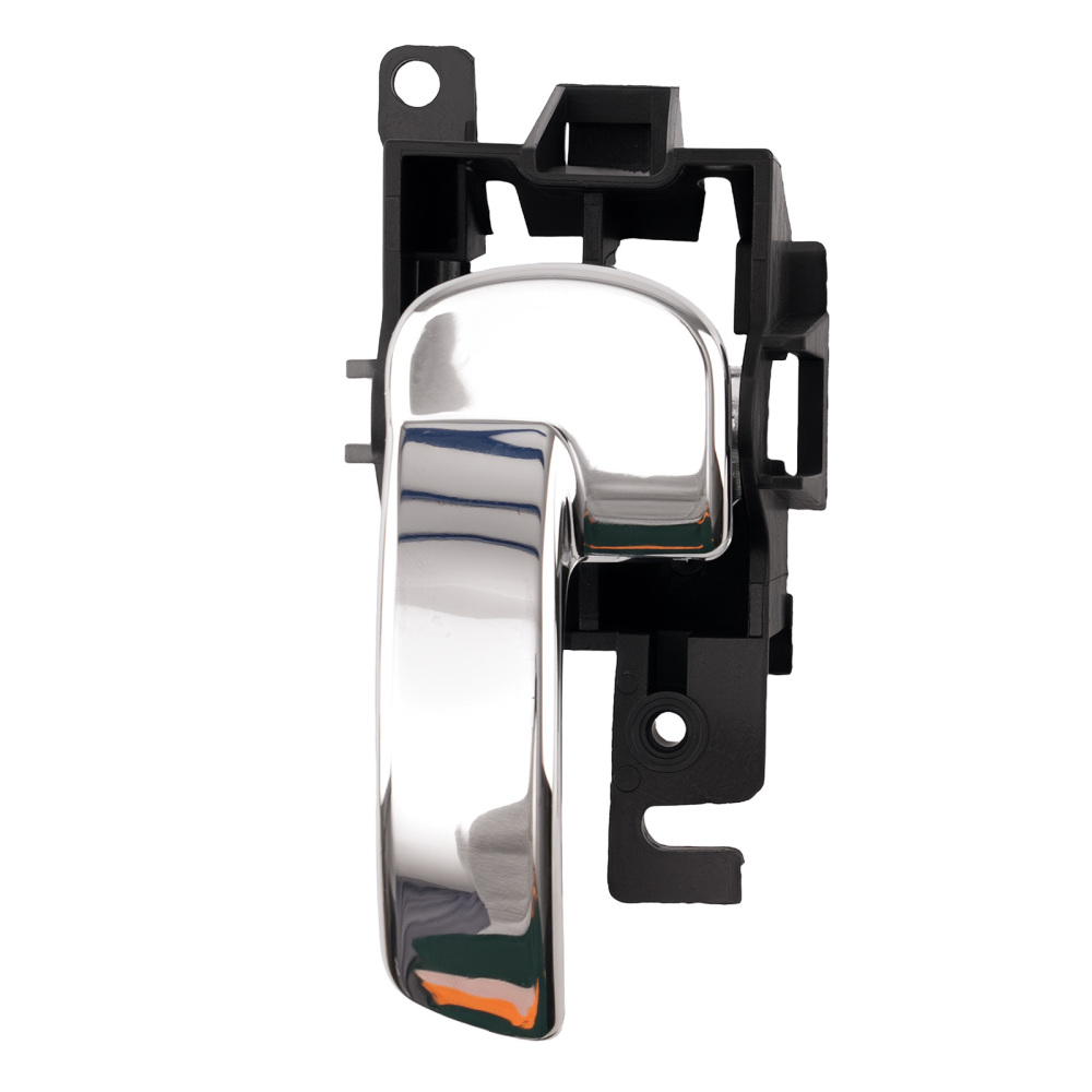 4pcs Door Handle compatible for Nissan Navara D40 Pathfinder R51 2004-2014 Black Silver