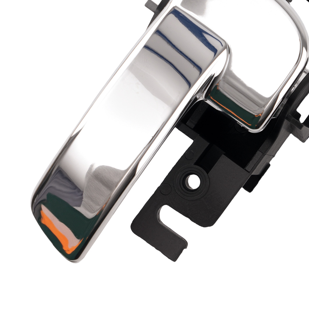 4pcs Door Handle compatible for Nissan Navara D40 Pathfinder R51 2004-2014 Black Silver