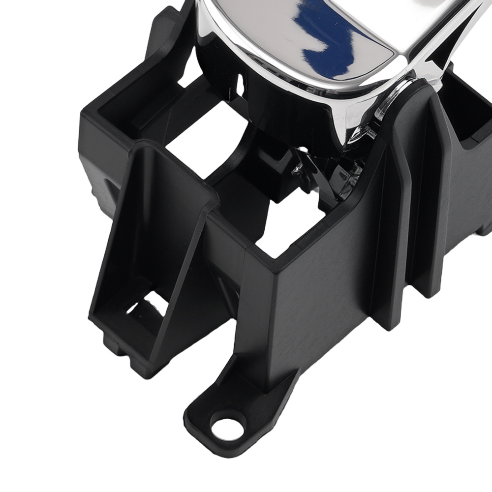 4pcs Door Handle compatible for Nissan Navara D40 Pathfinder R51 2004-2014 Black Silver