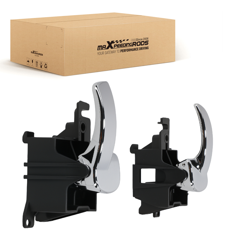 2x Interior Door Handle compatible for Nissan Navara D40 Pathfinder R51 80670-4X02B
