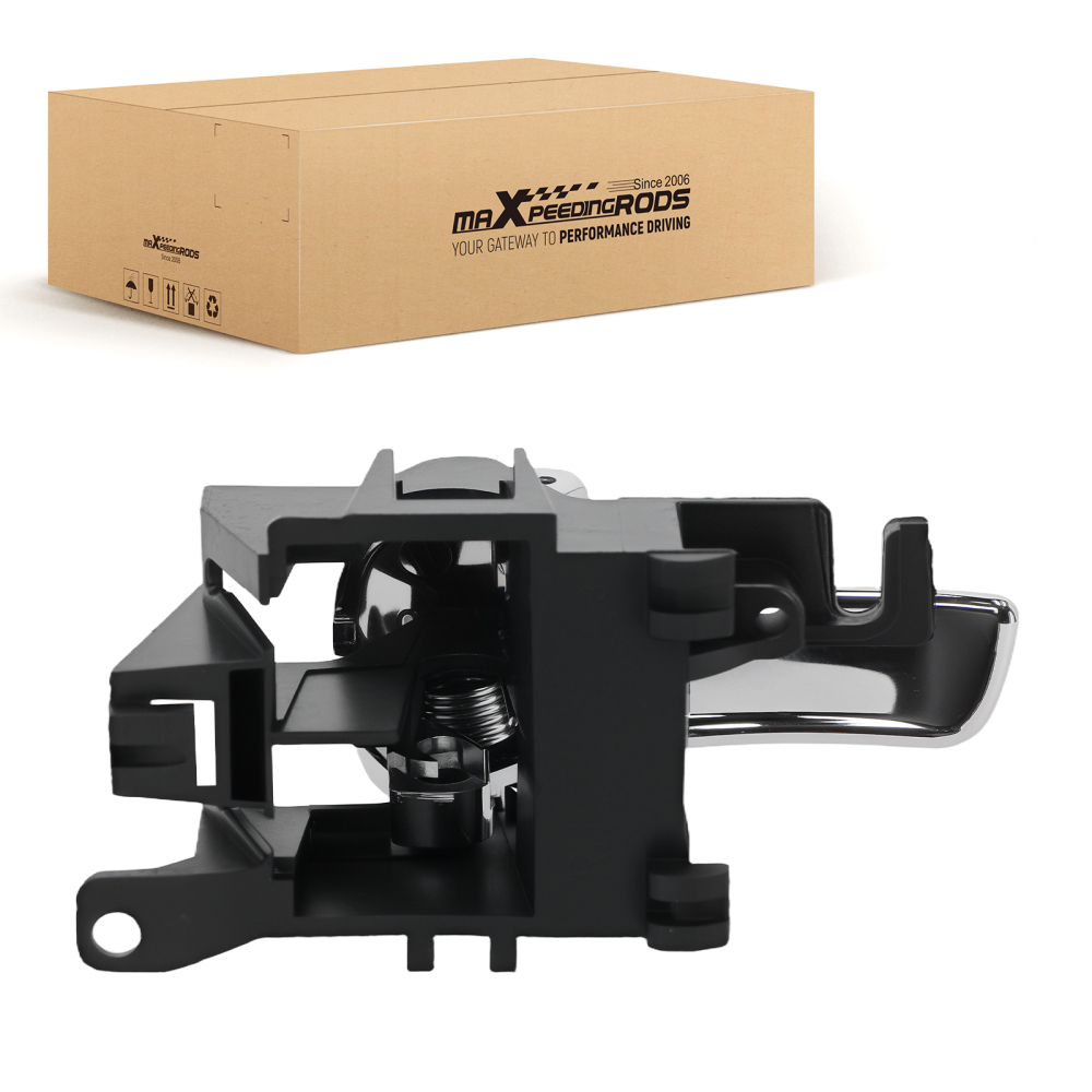 Black Interior Door Handle compatible for Nissan Navara D40 2004-2014 80670-4X02B