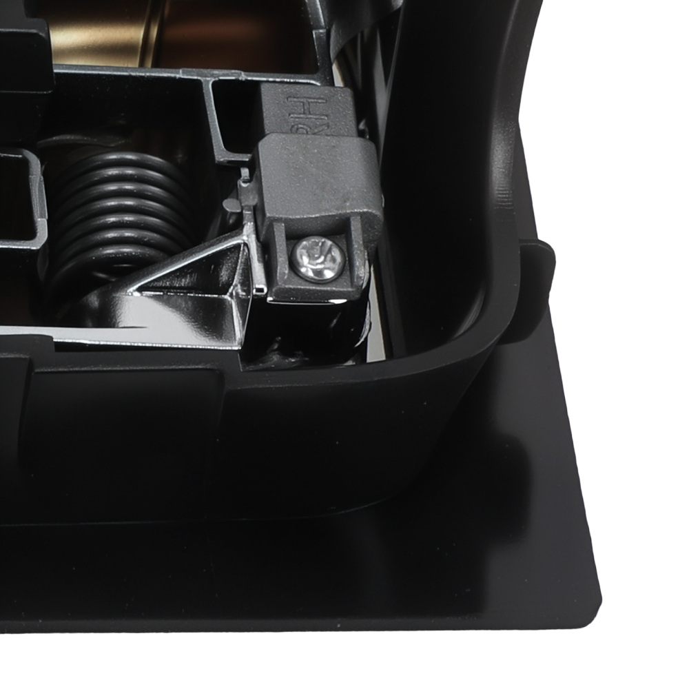 Chrome Black Door Handle compatible for Ford F-150 2009-2014 9L3Z1522600CB Front Right