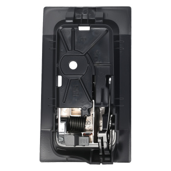 Chrome Black Door Handle compatible for Ford F-150 2009-2014 9L3Z1522600CB Front Right