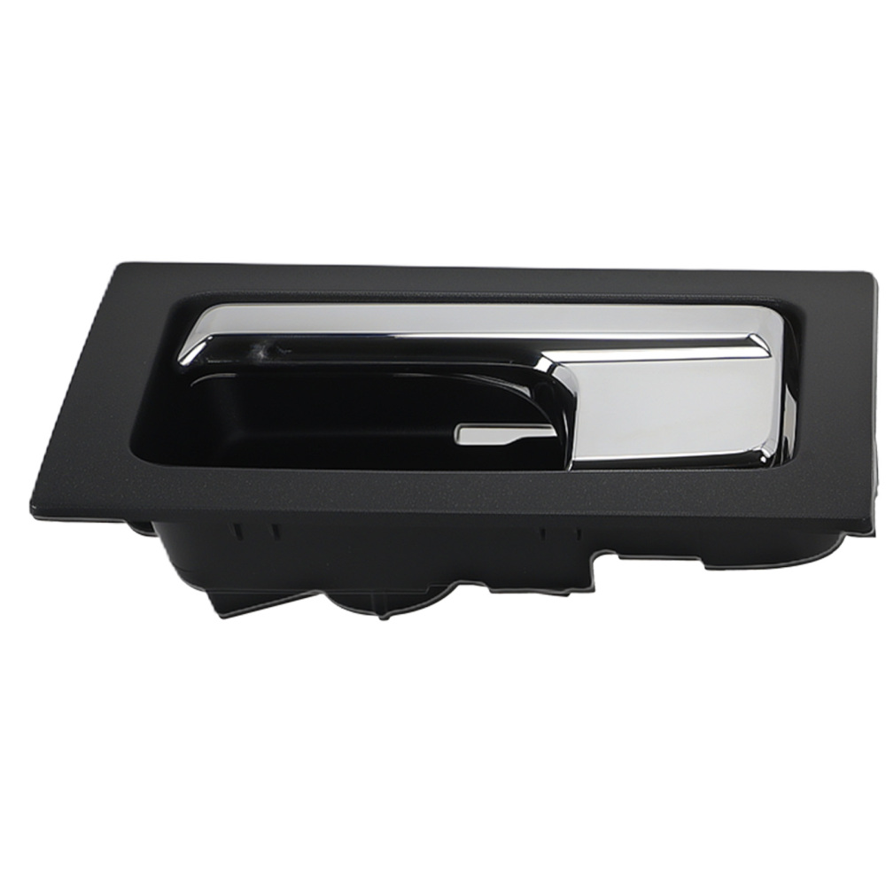 Chrome Black Door Handle Interior compatible for Ford F-150 2009-14 9L3Z1522600CB Front