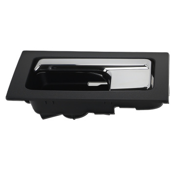 Chrome Black Door Handle Interior compatible for Ford F-150 2009-14 9L3Z1522600CB Front