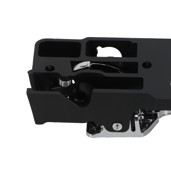 Chrome Black Door Handle compatible for Ford Fusion compatible for Lincoln MKZ 2006-2012 Front Left