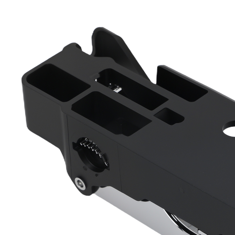 Chrome Black Interior Door Handle Rear Right compatible for Ford Fusion 2006-2012