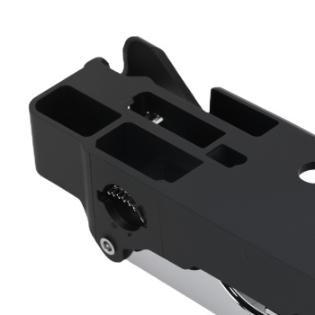 Chrome Black Interior Door Handle Rear Right compatible for Ford Fusion 2006-2012