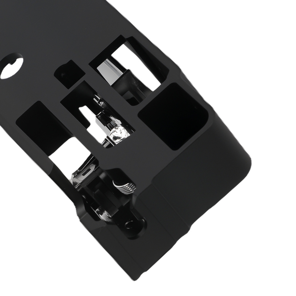 Chrome Black Interior Door Handle Rear Right compatible for Ford Fusion 2006-2012