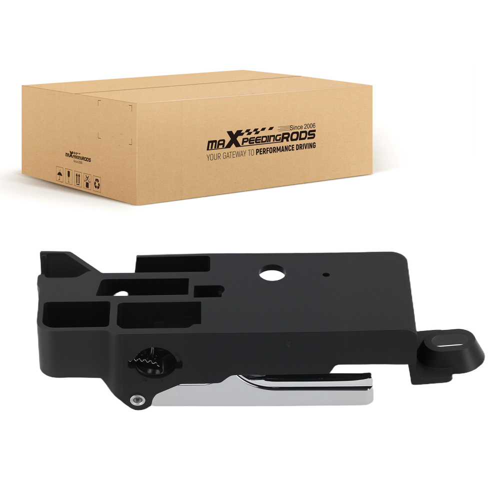 Chrome Black Interior Door Handle Rear Right compatible for Ford Fusion 2006-2012