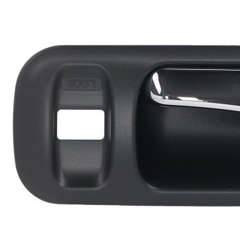 Black Chrome Door Handle Interior compatible for Honda CRV 1997-2001 Front Left