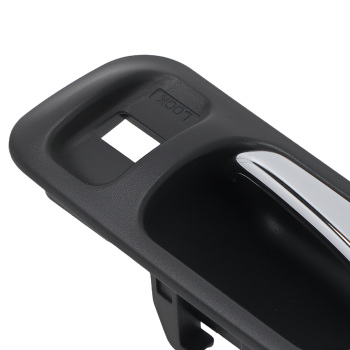 Black Chrome Door Handle Interior compatible for Honda CRV 1997-2001 Front Left