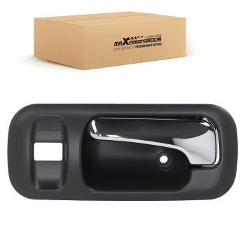 Black Chrome Door Handle Interior compatible for Honda CRV 1997-2001 Front Left