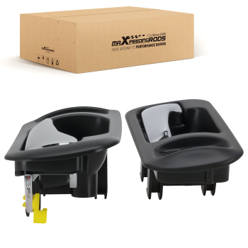 Black Chrome Interior Door Handle compatible for Honda CR-V EX LX 1997-2001 72124S10A11ZA