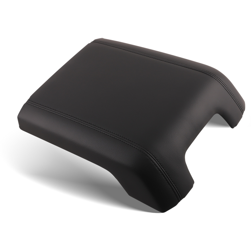 Console Lid Armrest Cover Leather compatible for Ford F-250 F-350 F-450 F-550 2011-2016