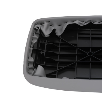 Armrest Box Cover compatible for Toyota Highlander 2008-2013 58905-0E040-B0 Gray