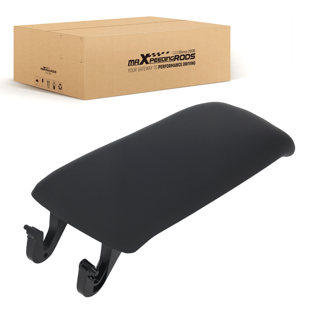 Armrest Center Console Lid Cover compatible for Audi A6 A4 01-06 4B0864245AG Leather