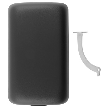 Center Console Lid Armrest CoverBase compatible for Chevy Camaro 1982-1992 1403576 Black