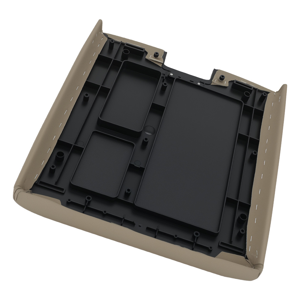 Armrest Cover Assembly compatible for GMC Sierra 2007-2014 924-810 Beige Replacement