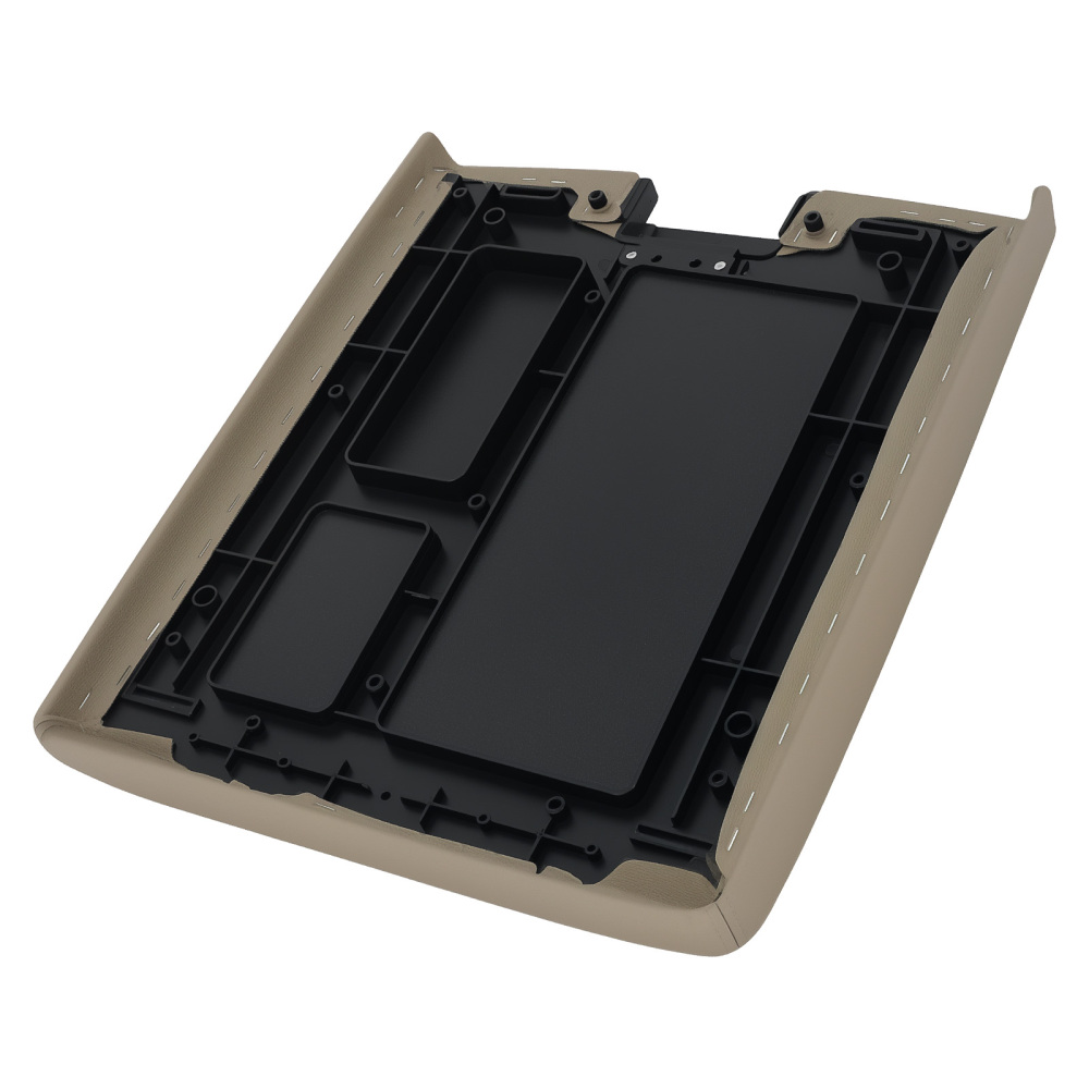 Armrest Cover Assembly compatible for GMC Sierra 2007-2014 924-810 Beige Replacement