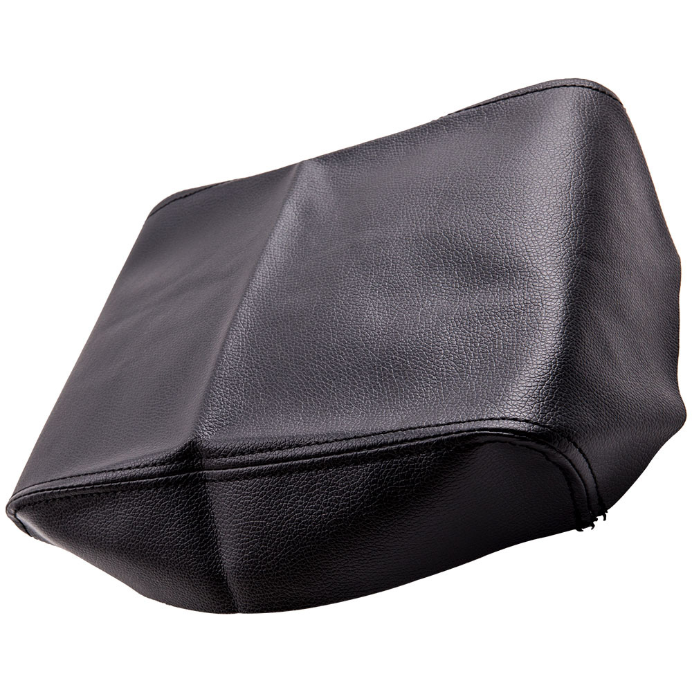 1x Leather Center Console Armrest Lid Cover Protect compatible for Toyota Tacoma 2005-2015