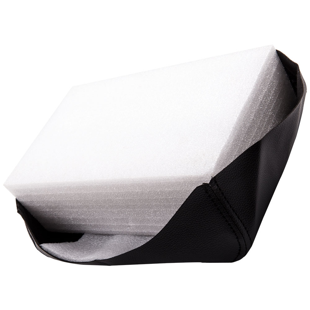 1x Leather Center Console Armrest Lid Cover Protect compatible for Toyota Tacoma 2005-2015