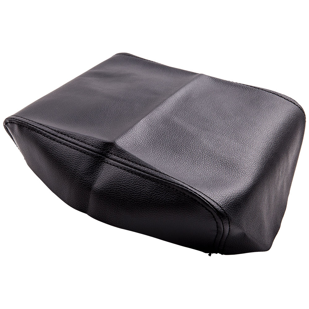 1x Leather Center Console Armrest Lid Cover Protect compatible for Toyota Tacoma 2005-2015